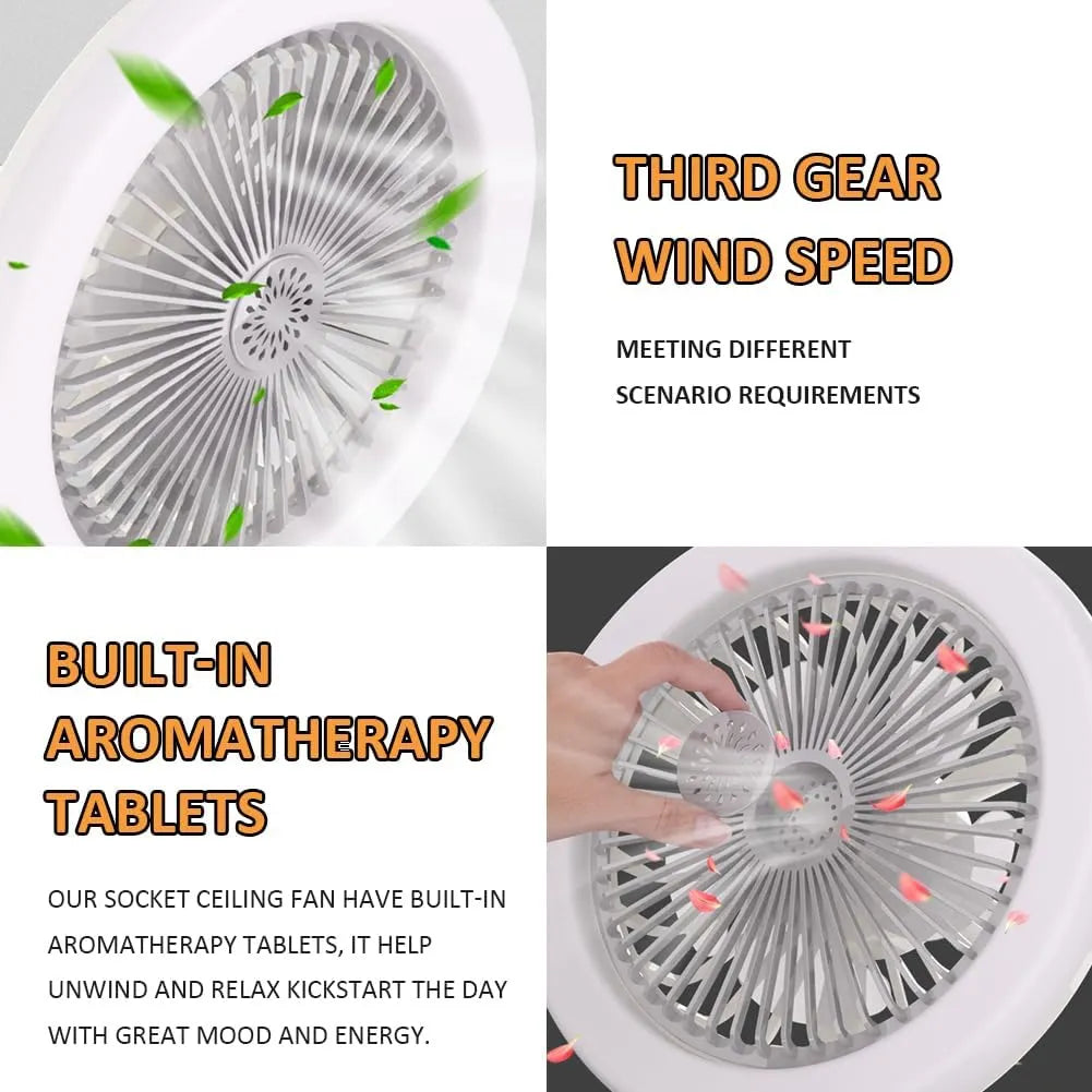 Ceiling Fan With Light Remote Control SKU: WB-UA1702